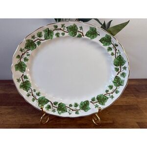Johnson Bros Sovereign Potters Bathurst Ivy Platter England Vintage Green Vine